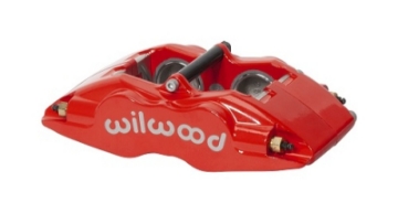Picture of Wilwood Caliper - FSLI4 - Red 1-62in Piston 0-81in Rotor