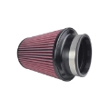 Picture of Injen Oiled Air Filter 4-0in Flange ID - 6-0in Base - 6-9in Media Height - 5-0in Top