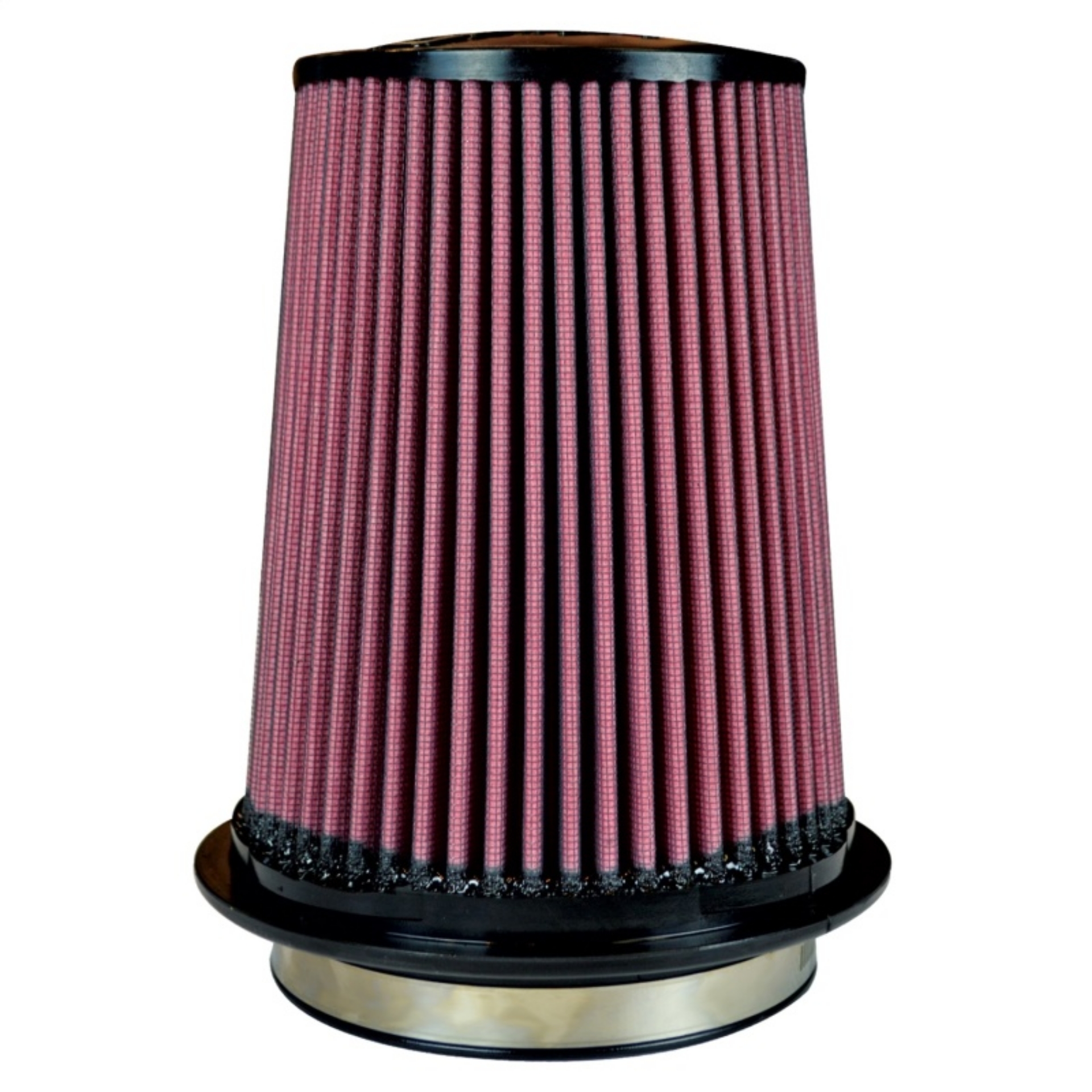 Picture of Injen Oiled Air Filter 5-0in Flange ID - 7-0in Twist Lock Base - 7-9in Media Height - 5-0in Top