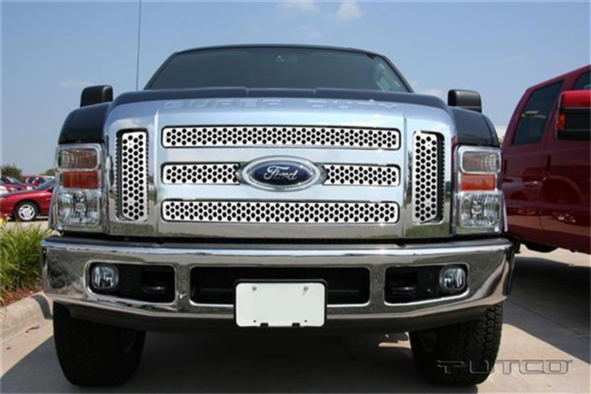 Picture of Putco 08-10 Ford SuperDuty Will not Fit XL-FX4 Punch Stainless Steel Grilles
