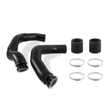 Picture of Mishimoto 2015+ BMW F8X M3-M4 Charge Pipe Kit - Wrinkle Black