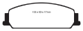 Picture of EBC 08-10 Pontiac G8 3-6 Bluestuff Front Brake Pads