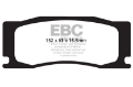 Picture of EBC 08-09 Jaguar XKR 4-2L Supercharged Bluestuff Front Brake Pads