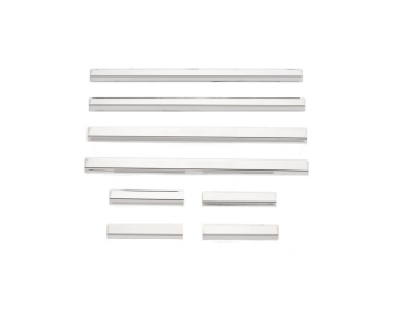 Picture of Putco 14-18 Chevy Silverado LD - GMC Sierra LD - Double Cab 8pcs Stainless Steel Door Sills