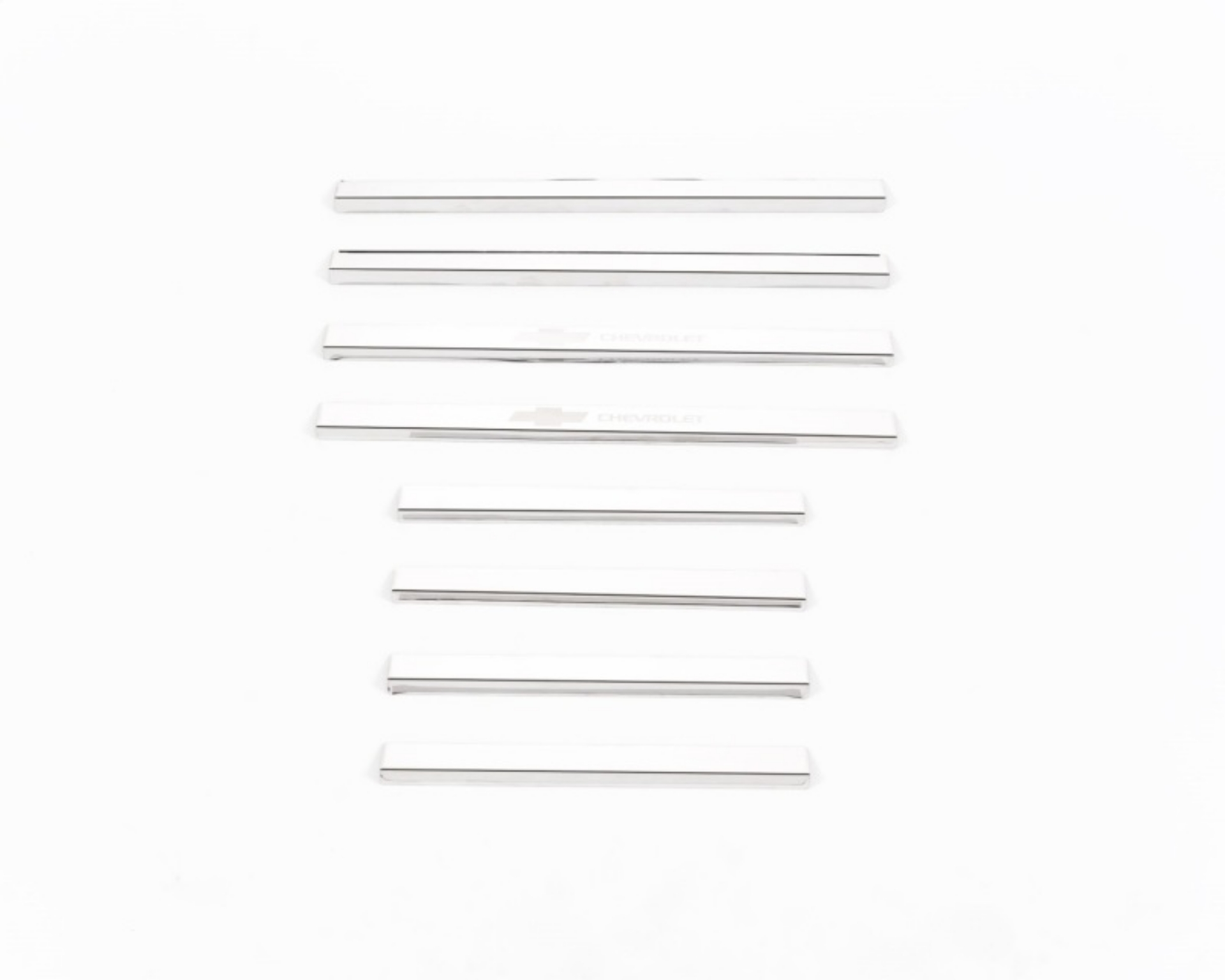 Picture of Putco 14-18 Chevy Silv LD - Crew Cab w- CHEVROLET Etching 8pcs SS Door Sills