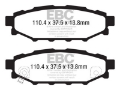 Picture of EBC 08-10 Subaru Impreza 2-5 Bluestuff Rear Brake Pads