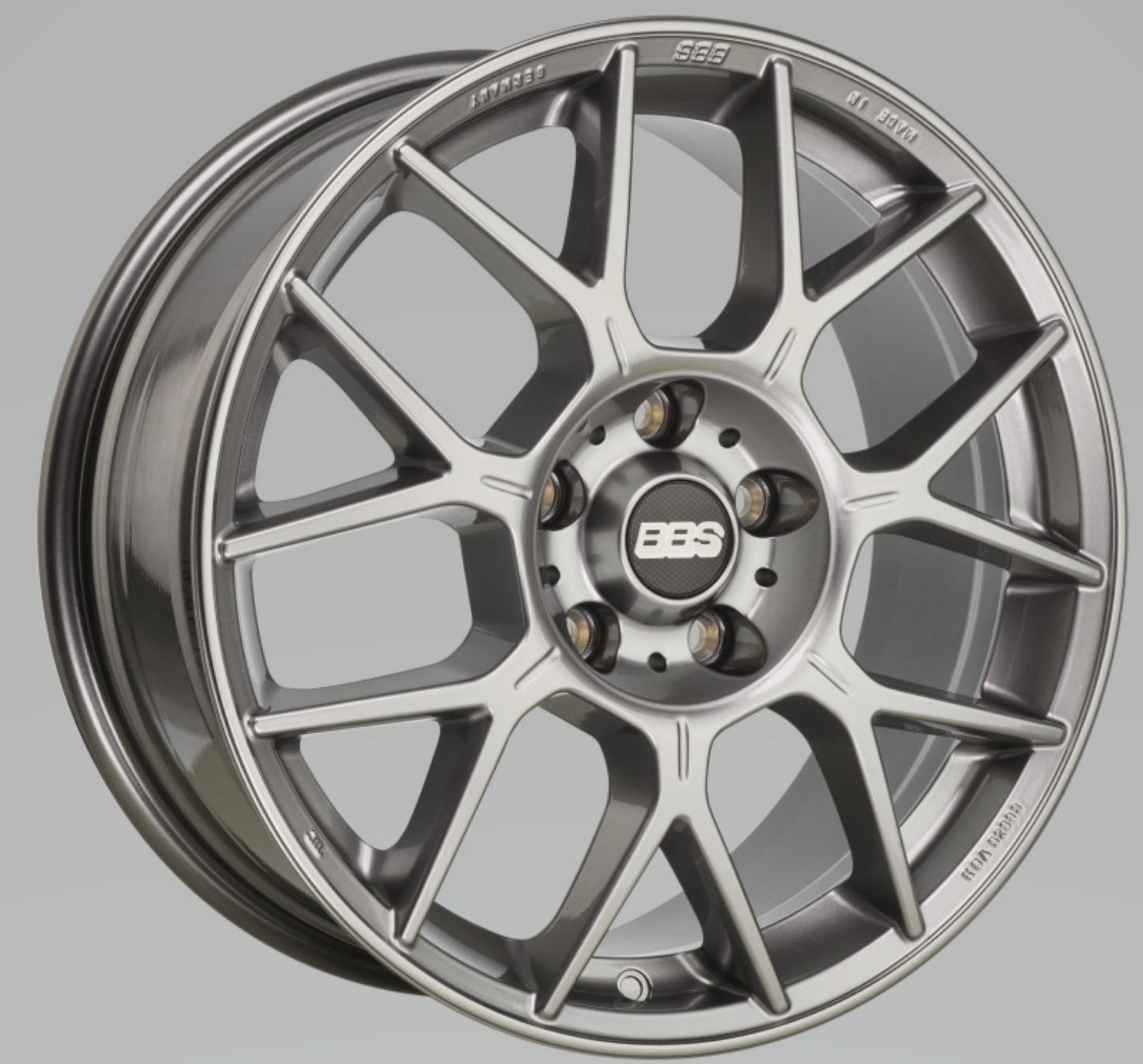 Picture of BBS XR 20x8-5 5x120 ET32 Platinum Gloss Wheel -82mm PFS-Clip Required