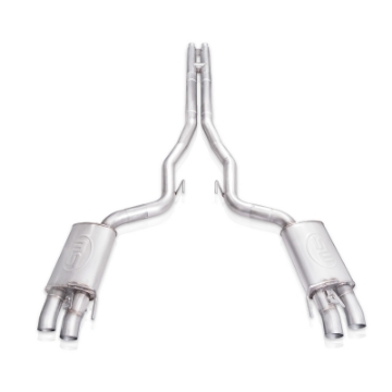 Picture of Stainless Works 2015+ Ford Shelby GT350 Redline Factory Connect H-Pipe Catback Exhaust w-Valves