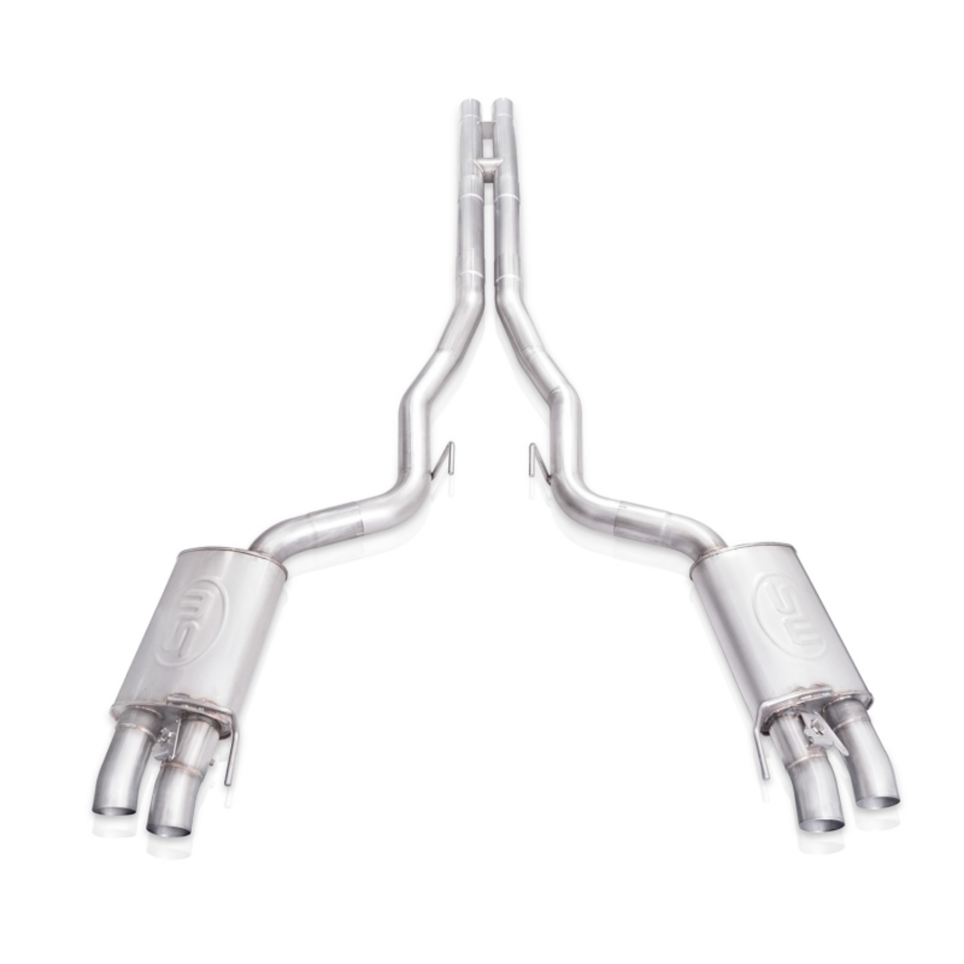 Picture of Stainless Works 2015+ Ford Shelby GT350 Legend Performance Connect H-Pipe Catback Exhaust w-Valves