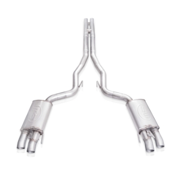 Picture of Stainless Works 2015+ Ford Shelby GT350 Redline Performance Connect H-Pipe Catback Exhaust w-Valves