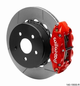 Picture of Wilwood Superlite 4R Rear Brake Kit 14-00 Red 2018-Up Jeep JL w-Lines