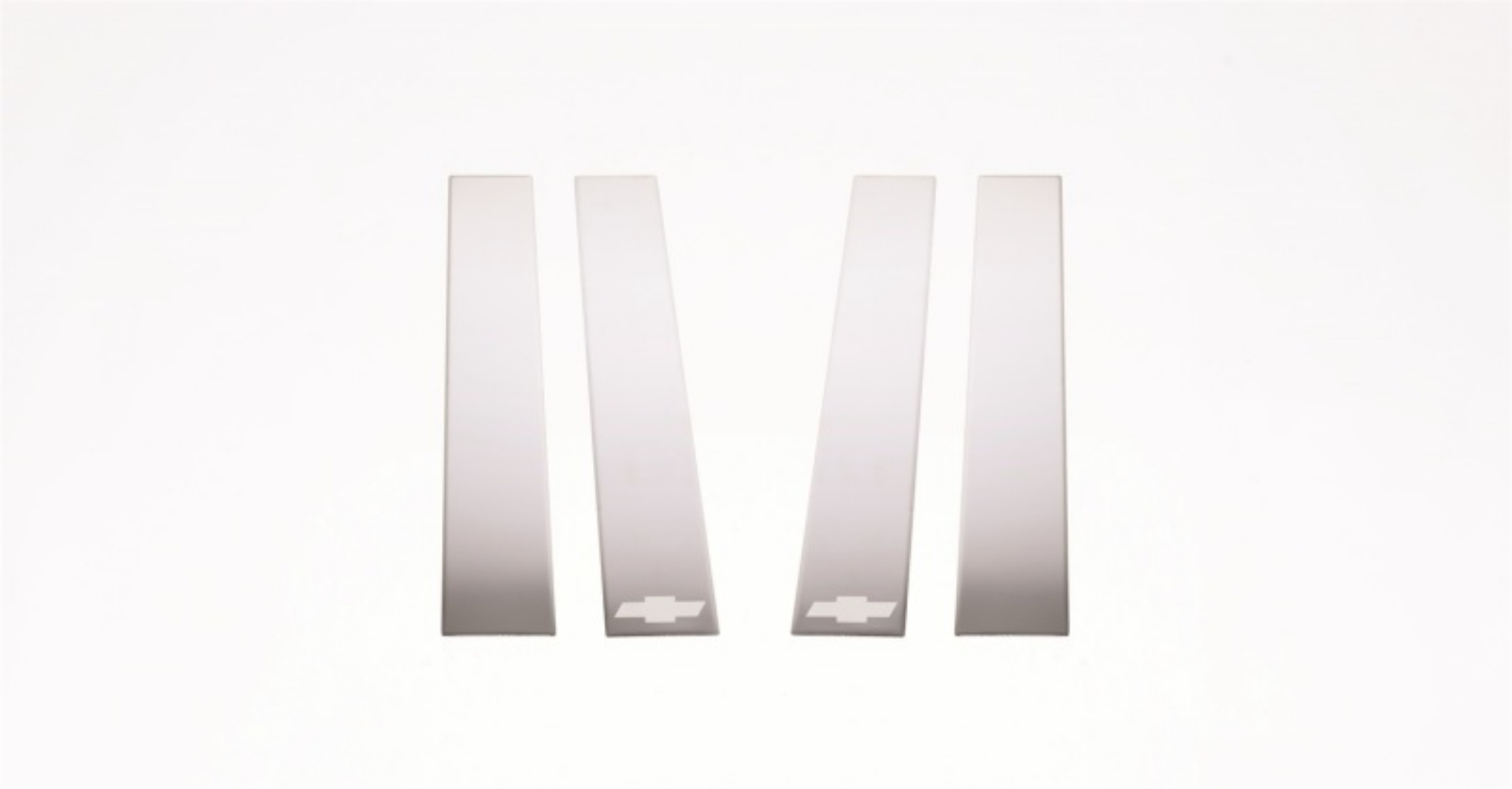 Picture of Putco 07-14 Chevrolet Suburban - 4pcs Stainless Steel Pillar Posts Classic