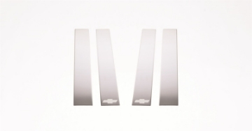 Picture of Putco 07-14 Chevrolet Suburban - 4pcs Stainless Steel Pillar Posts Classic
