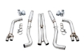 Picture of AWE Tuning 2015+ Dodge Challenger 6-4L-6-2L SC Track Edition Exhaust - Quad Chrome Silver Tips