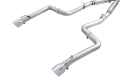 Picture of AWE Tuning 2015+ Dodge Charger 6-4L-6-2L Supercharged Track Edition Exhaust - Chrome Silver Tips