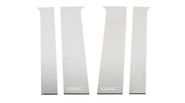 Picture of Putco 2020 GMC Sierra HD - GMC Etching - Crew Cab - Double Cab 6pcs SS Pillar Posts