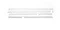 Picture of Putco 15-20 Ford F-150 Reg Cab 8ft Long Box 4-25in Tall - 10pcs Stainless Steel Rocker Panels