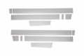 Picture of Putco 15-20 Ford F-150 Super Cab 8ft Long Box 4-25in Tall - 12pcs Stainless Steel Rocker Panels