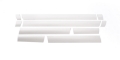 Picture of Putco 11-16 Ford SuperDuty - Reg Cab 8ft Long Box - 10pcs - 6-25in Wide SS Rocker Panels