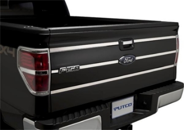 Picture of Putco 09-14 Ford F-150 - SS Tailgate Accent - 6pcs 3 Horizontal Lines Tailgate Accents