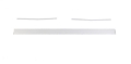 Picture of Putco 15-17 Ford F-150 - Stainless Steel - Upper & Lower Tailgate Accent - 3pcs Tailgate Accents