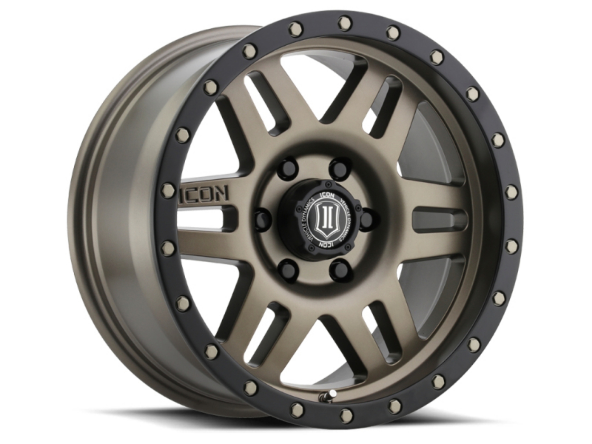 Picture of ICON Six Speed 17x8-5 5x5 -6mm Offset 4-5in BS 94mm Bore Bronze Wheel