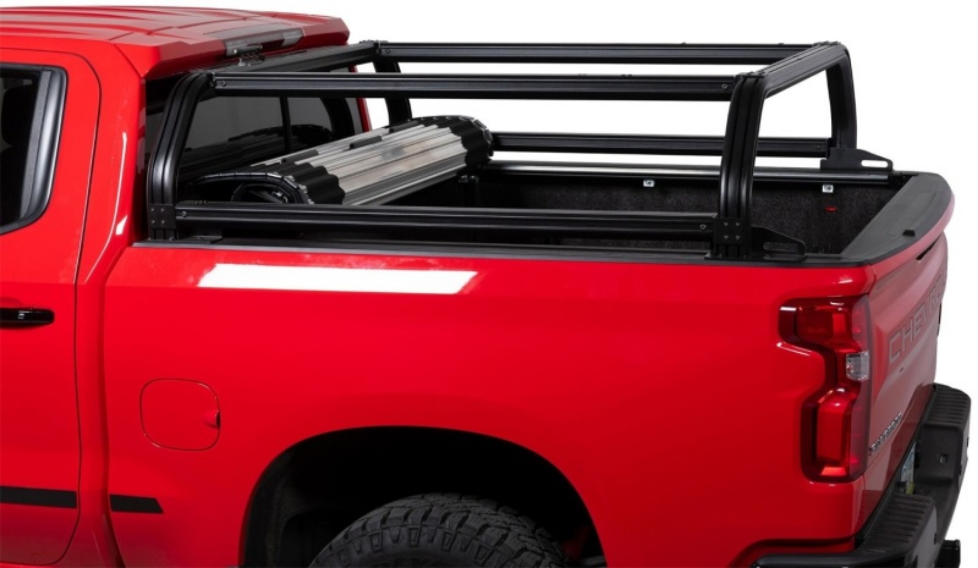 Picture of Putco 14-18 Chevy Silverado 1500 - GMC Sierra 1500 - 5-8ft Short Bed Venture TEC Rack