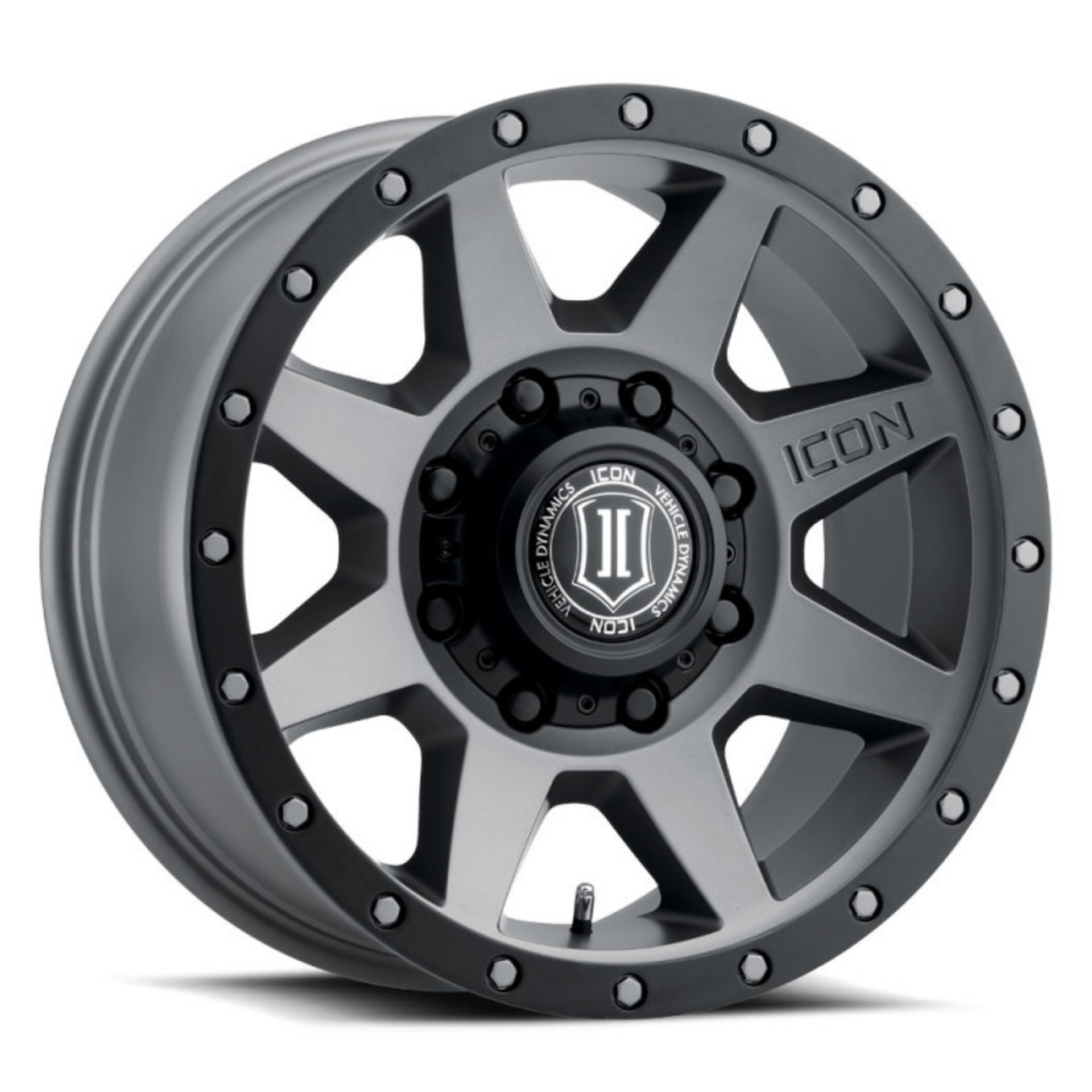 Picture of ICON Rebound HD 18x9 8x180 12mm Offset 5-5in BS 124-2mm Bore Titanium Wheel