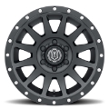 Picture of ICON Compression 17x8-5 6x5-5 0mm Offset 4-75in BS 106-1mm Bore Satin Black Wheel