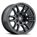 Picture of ICON Vector 6 17x8-5 6x5-5 0mm Offset 4-75in BS 106-1mm Bore Satin Black Wheel