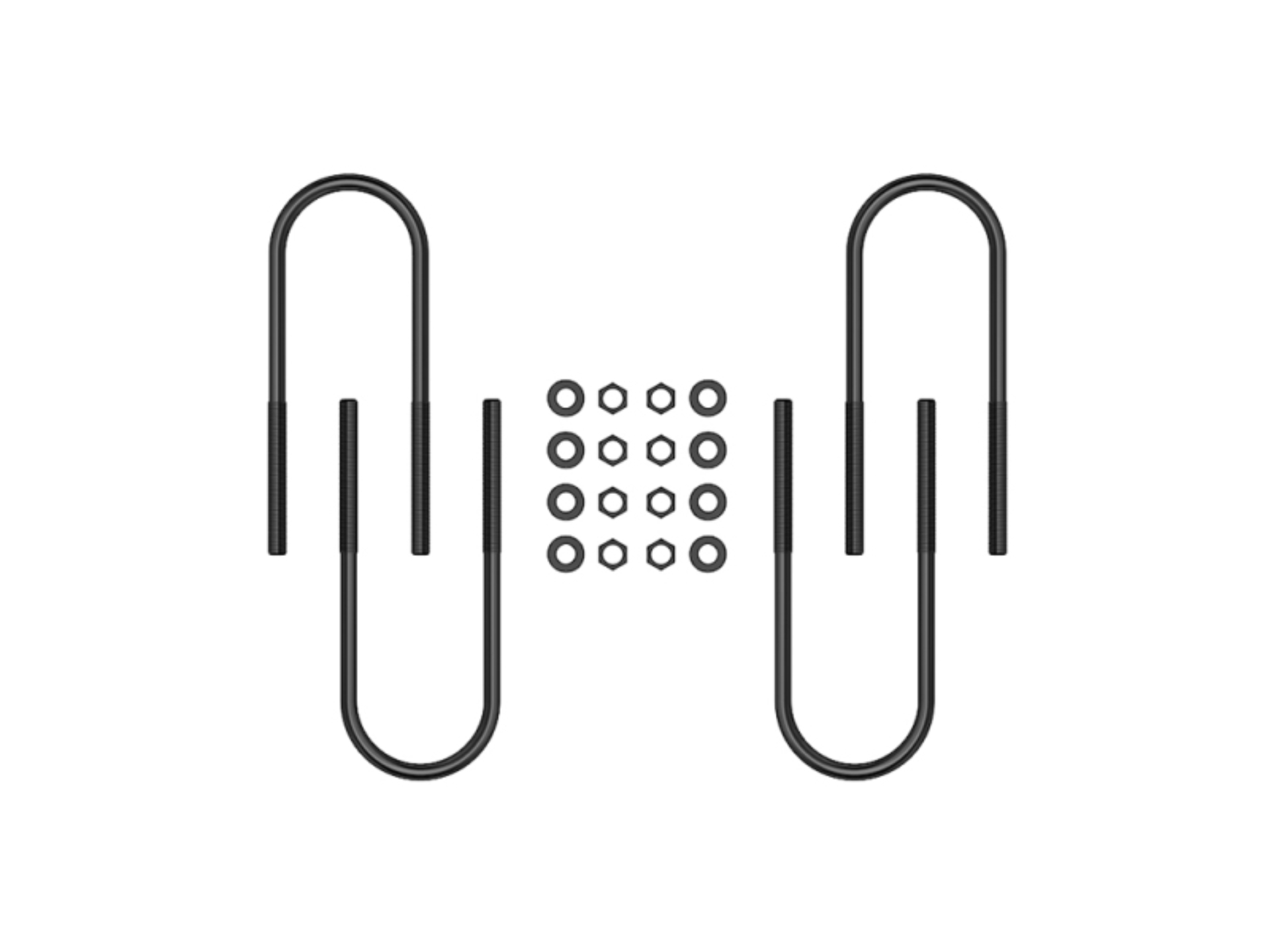 Picture of ICON 99-10 Ford F-250-F-350 Rear 12in U-Bolt Kit