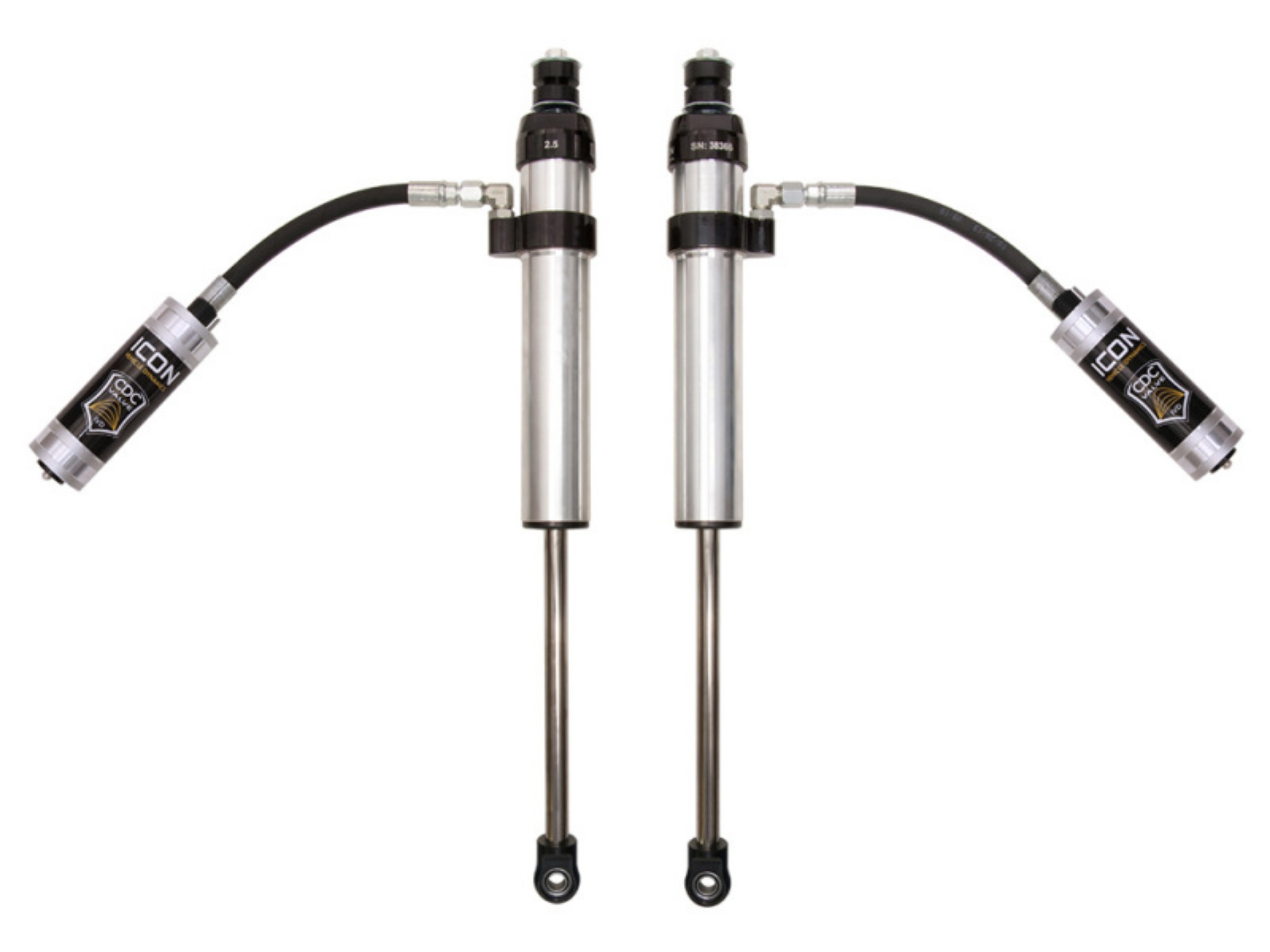 Picture of ICON 03-12 Dodge Ram HD 2-5in Front 2-5 Series Shocks VS RR CDCV - Pair