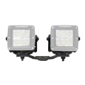 Picture of Go Rhino 18-20 Jeep Wrangler JL-JLU-Gladiator JT Light Mount - Two 3in Cubes
