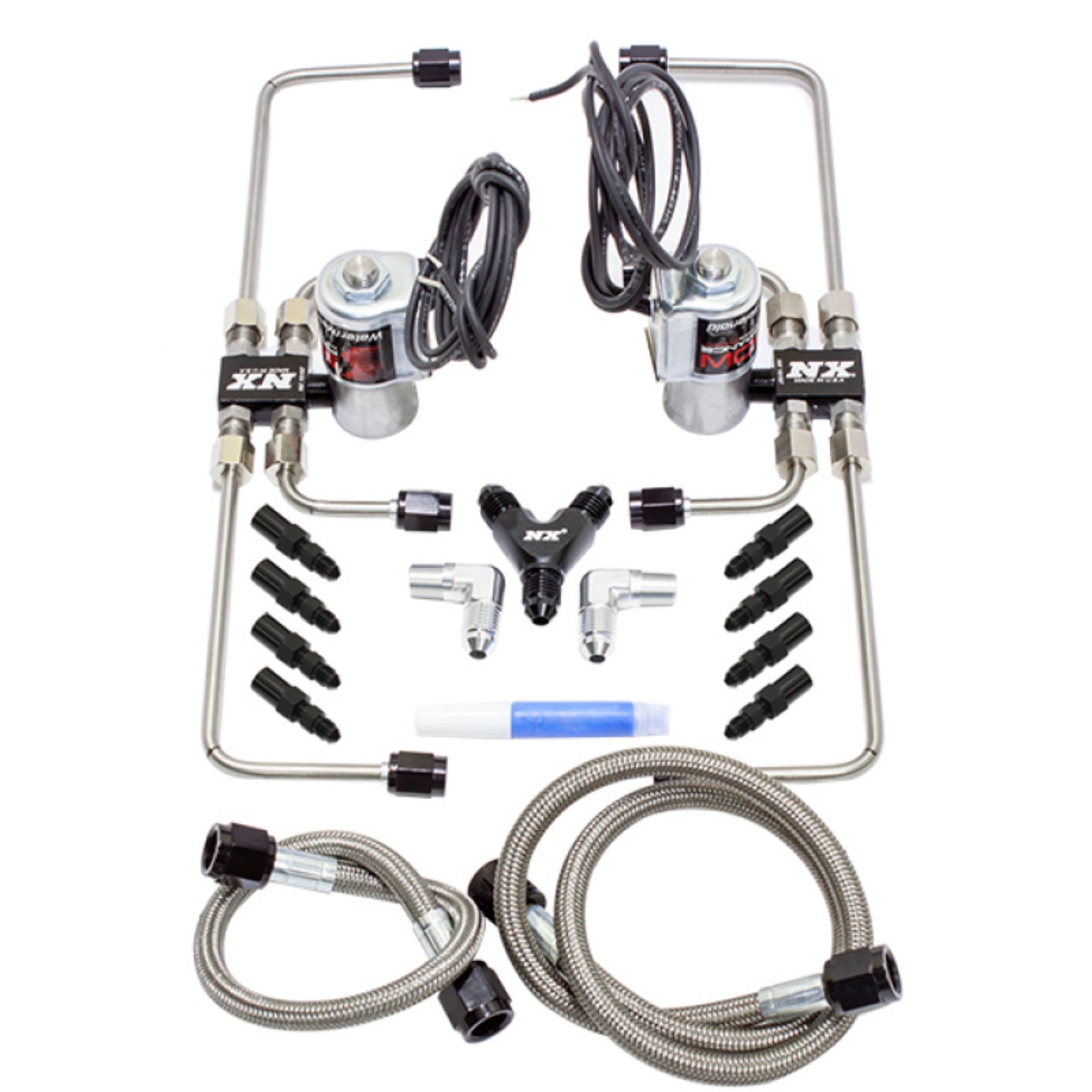 Picture of Snow Performance Water-Methanol Direct Port Billet LT4 Lid w-Upgrade HardlinesNozzles Not Included