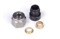Picture of Haltech 1-4in Mild Steel Weld-On Kit w-Nut & Ferrule