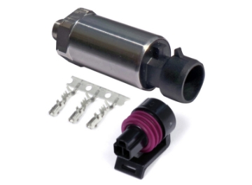 Picture of Haltech 150 PSI Motorsport SS Diaphragm Fuel-Oil-Wastegate 1-8 NPT Pressure Sensor w-Plug & Pins