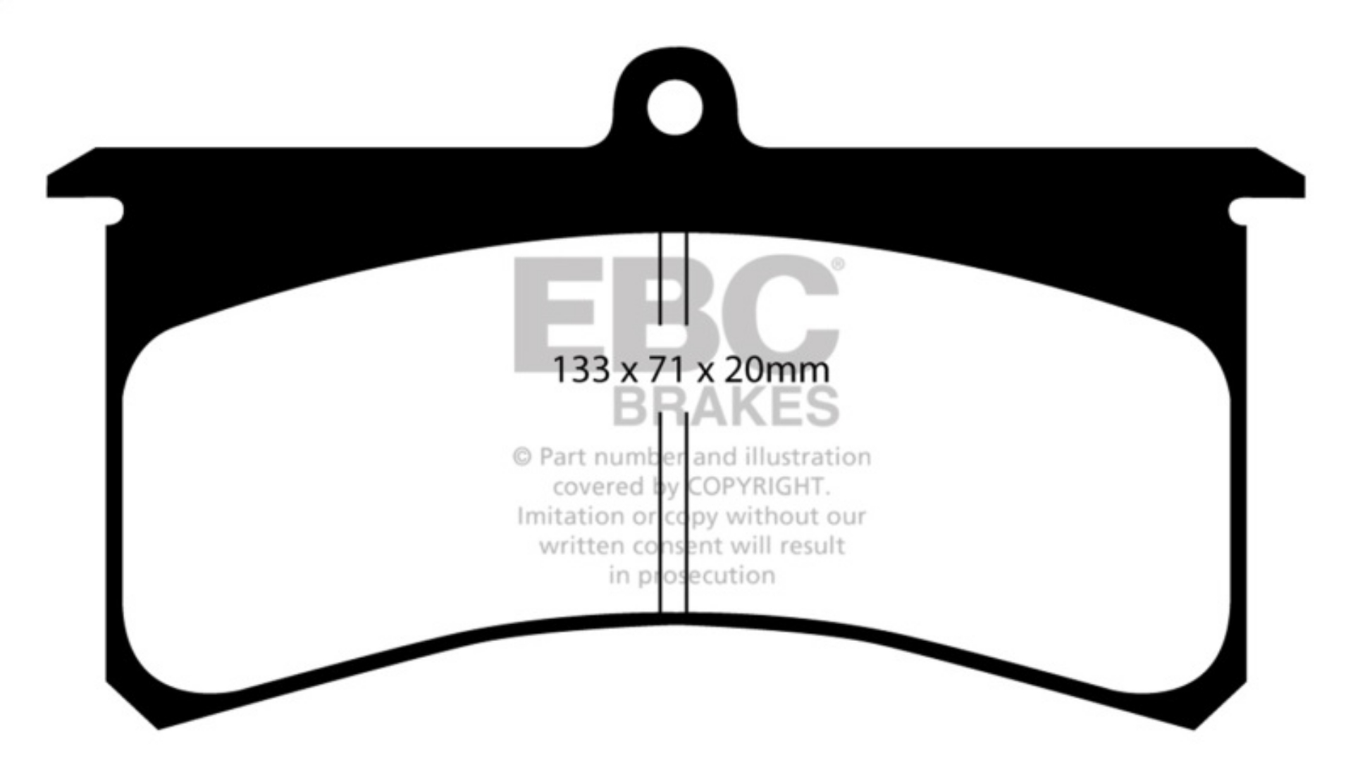 Picture of EBC Brakes Bluestuff Street and Track Day Brake Pads