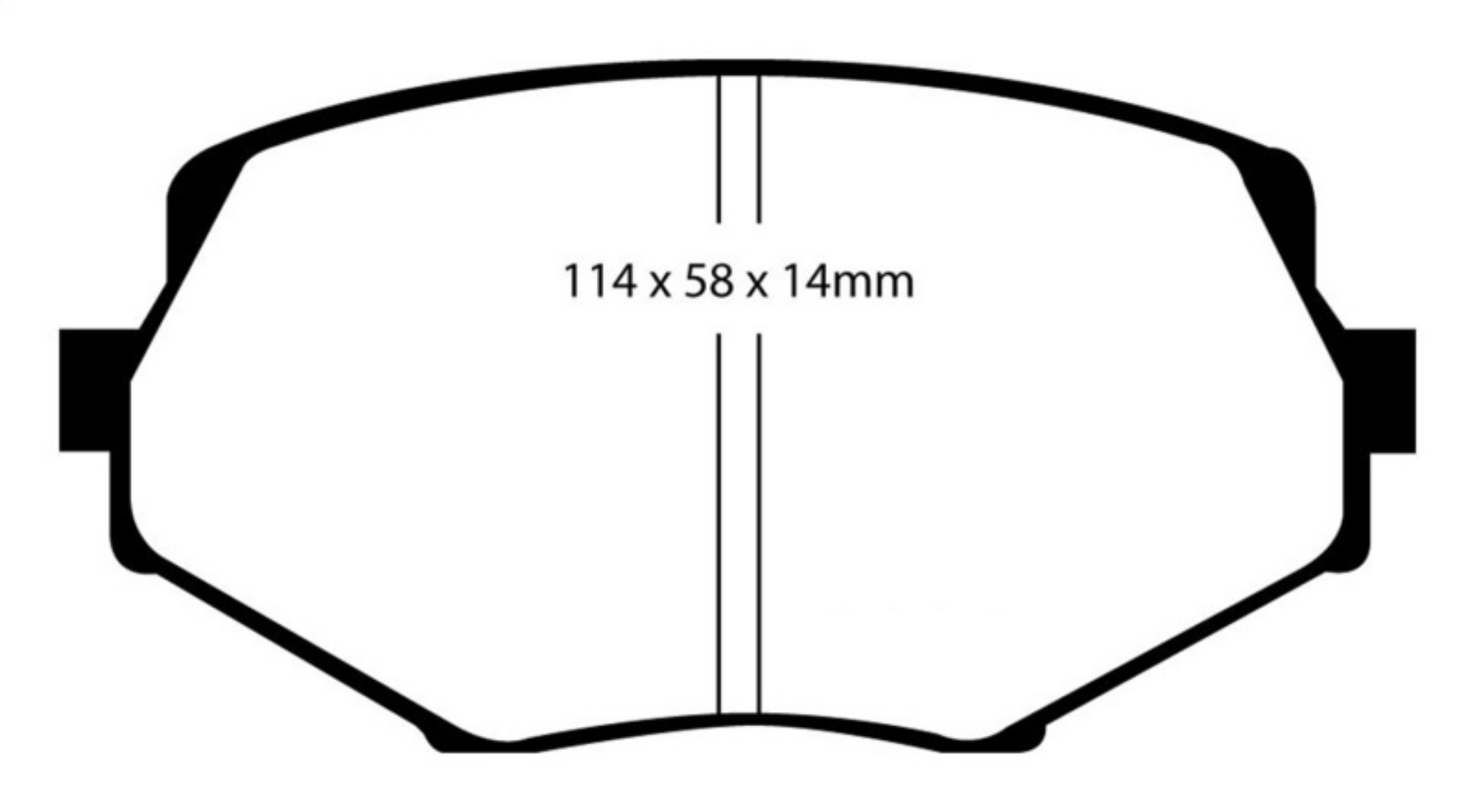 Picture of EBC 94-01 Mazda Miata MX-5 Bluestuff Front Brake Pads