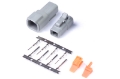 Picture of Haltech Matching Set of Deutsch DTM-4 Connectors 7-5 Amp Plug & Pins