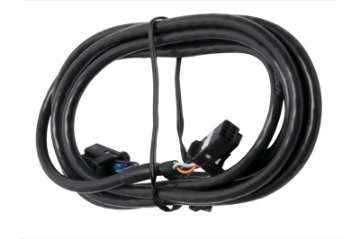 Picture of Haltech CAN Cable 8 Pin Black Tyco to 8 Pin Black Tyco 75mm 3in