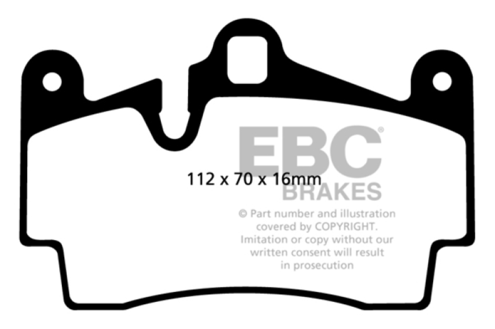 Picture of EBC Brakes Bluestuff Street and Track Day Brake Pads