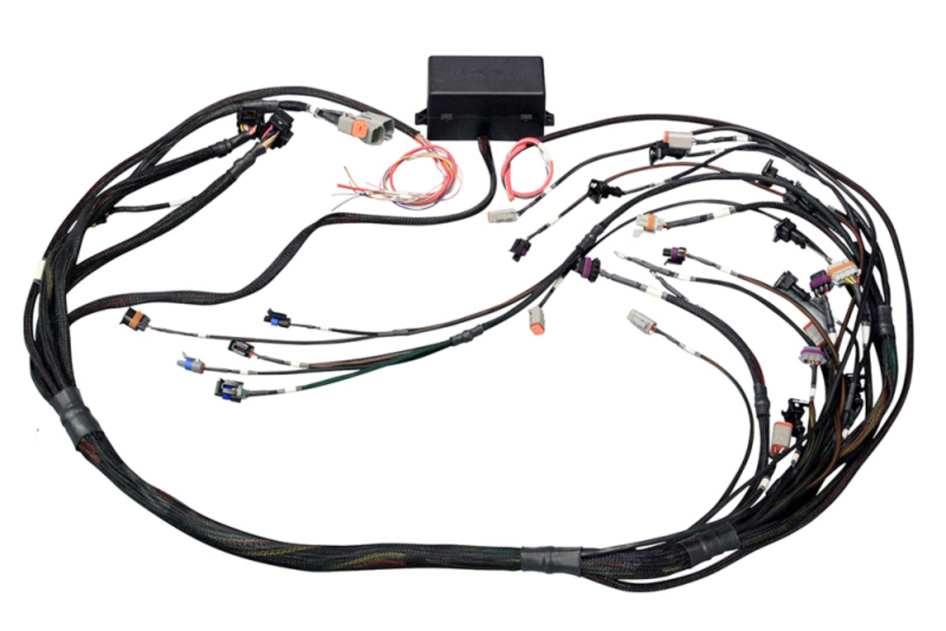 Picture of Haltech GM GEN IV LS2-LS3 Non DBW Elite 2000-2500 Terminated Harness w-EV1 Inj Connectors