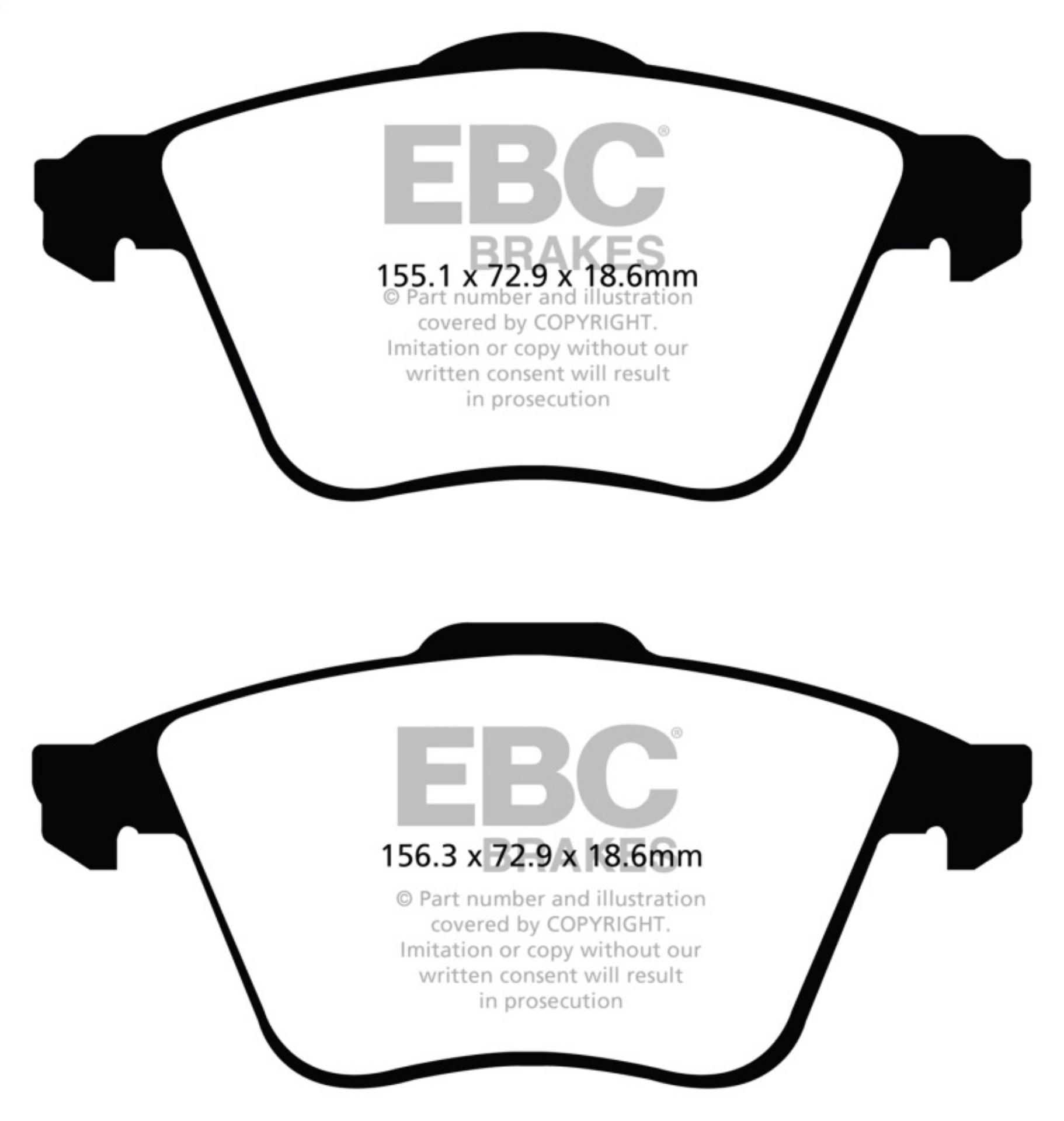 Picture of EBC Brakes Bluestuff Street and Track Day Brake Pads