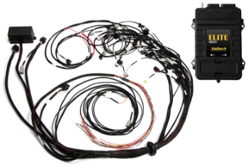 Picture of Haltech Elite 2500 Terminated Harness ECU Kit w-OE Injector Connectors