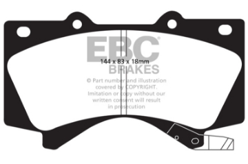 Picture of EBC Brakes Bluestuff Street and Track Day Brake Pads