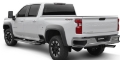 Picture of Bushwacker 2020 Chevrolet Silverado 2500-3500 Extend-A-Fender Style Flares 4pc - Black