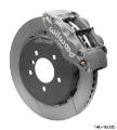 Picture of Wilwood 95-99 E36 M3 BMW Forged Narrow Superlite 6R Front Big Brake - Gray