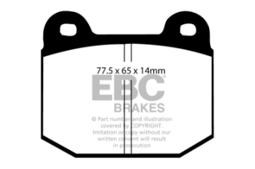 Picture of EBC Brakes Bluestuff Street and Track Day Brake Pads
