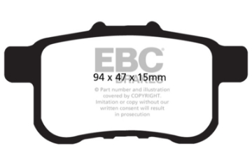 Picture of EBC Brakes Bluestuff Street and Track Day Brake Pads