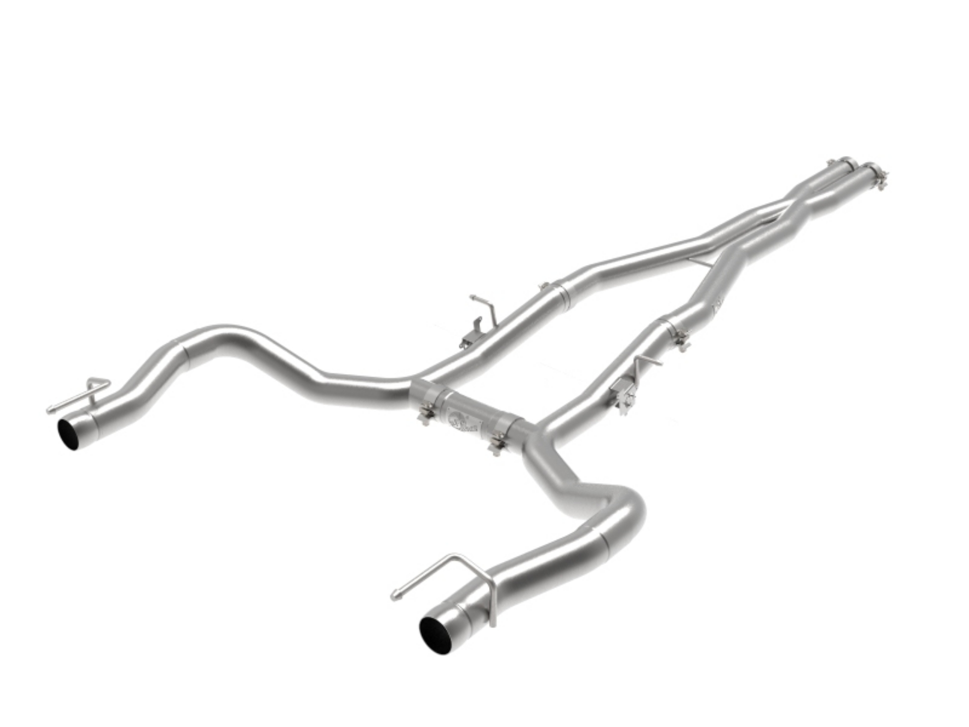 Picture of aFe MACH Force-Xp 3in 304 SS Cat-Back Exhaust 15-20 Dodge Charger Hellcat V8-6-2L-6-4L w-o Muffler